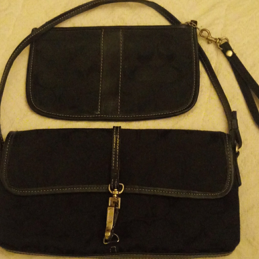 Coach wristlet set